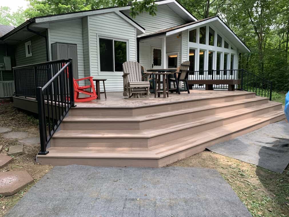 Decatur IN custom built deck